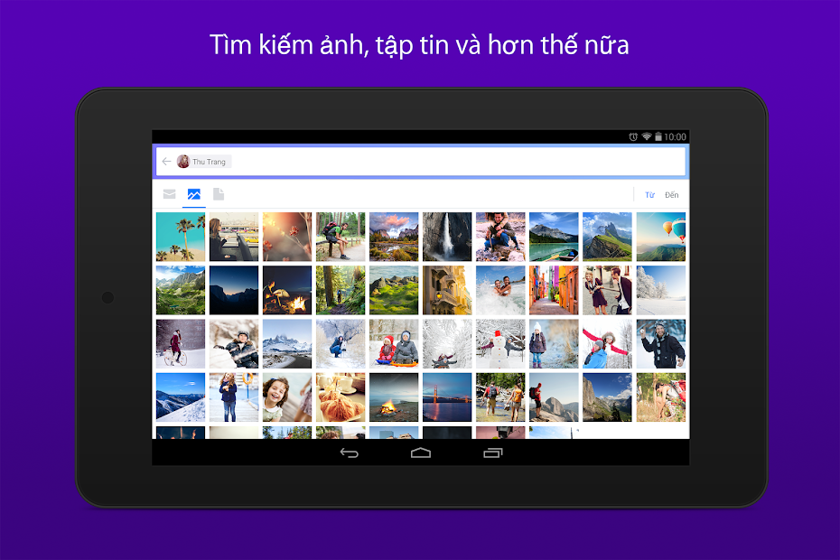 Screenshots Yahoo Mail - Luôn giữ tổ chức