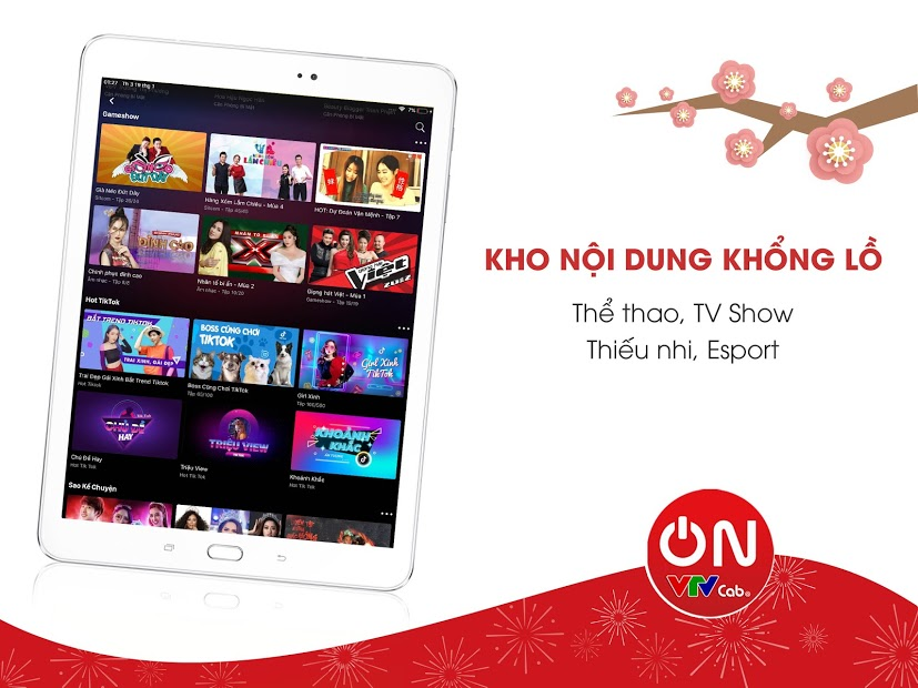 Screenshots VTVcab ON: Truyền hình thế hệ mới