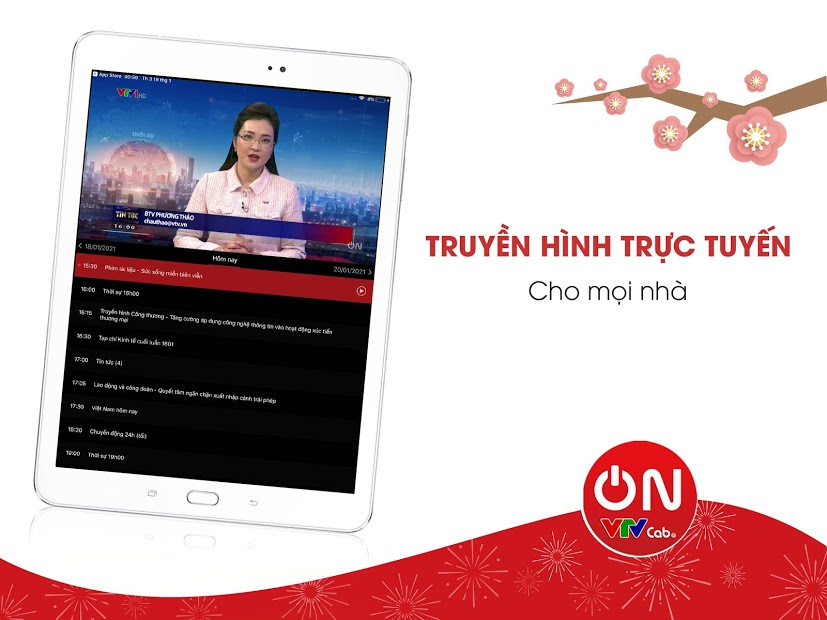 Screenshots VTVcab ON: Truyền hình thế hệ mới