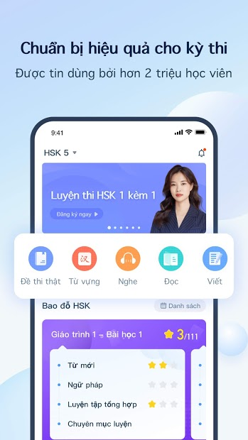 Screenshots HSK online - Ứng dụng ôn thi HSK