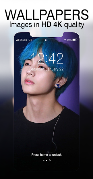 Taehyung Wallpaper  Credits to Twitter BTSBangtanLocks  Taehyung  Bts  Nhóm nhạc bts Hình nền