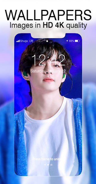 Hình nền V  Kim Taehyung BTS cute nhất đẹp nhất