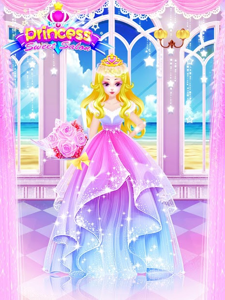 Screenshots Princess Dress up Games - Princess Fashion Salon: Làm tóc và trang điểm cho công chúa