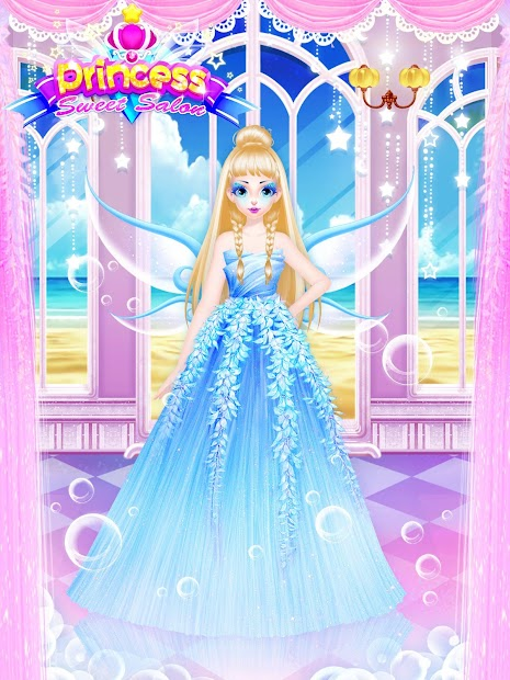 Screenshots Princess Dress up Games - Princess Fashion Salon: Làm tóc và trang điểm cho công chúa