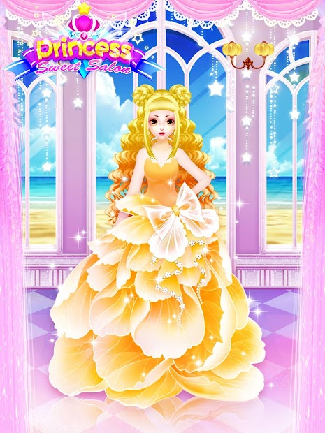 Screenshots Princess Dress up Games - Princess Fashion Salon: Làm tóc và trang điểm cho công chúa