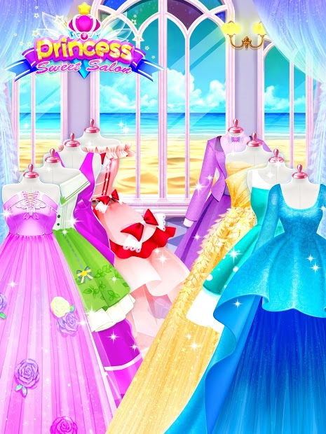Princess Dress up Games - Fashion Salon: Làm tóc, trang điểm công chúa