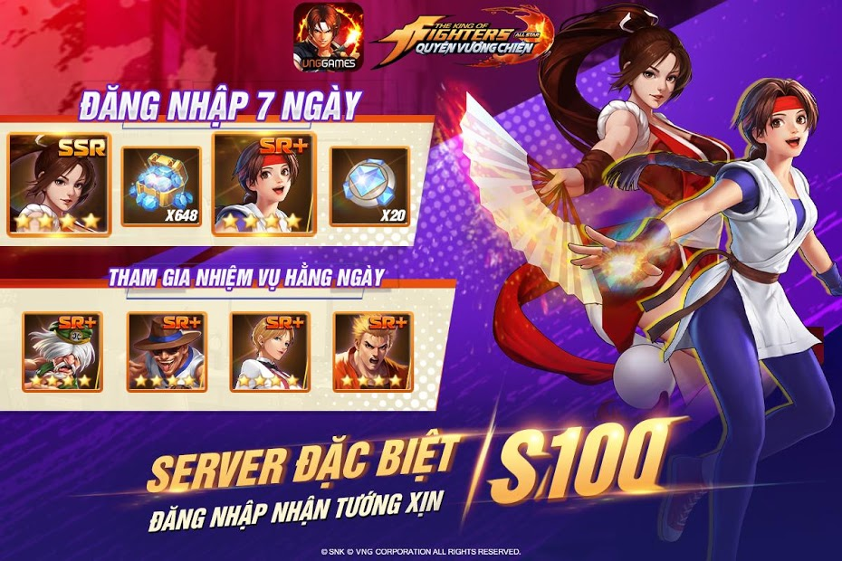 Screenshots KOF AllStar - Quyền Vương Chiến VNG