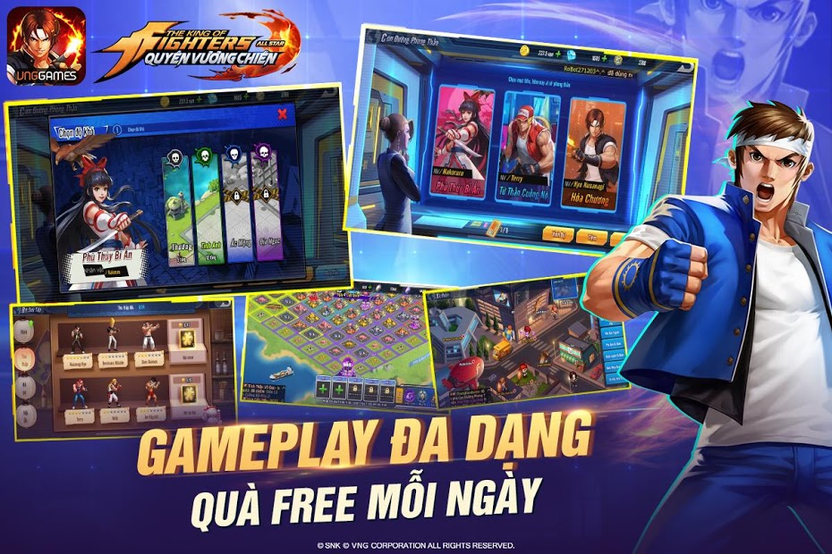 Screenshots KOF AllStar - Quyền Vương Chiến VNG