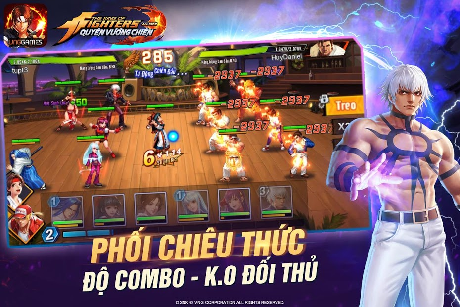 Screenshots KOF AllStar - Quyền Vương Chiến VNG
