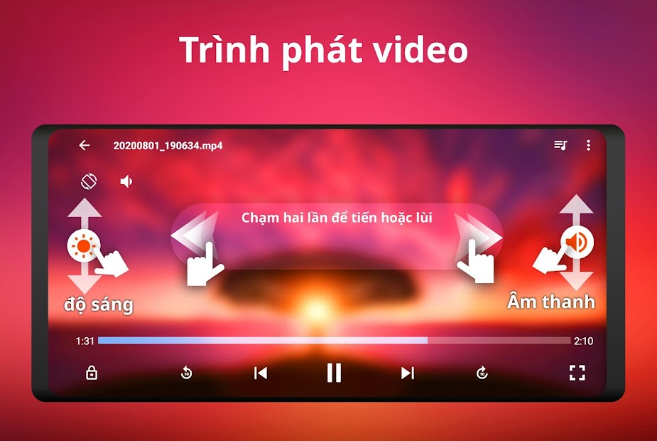 Screenshots Music Player - Trình phát nhạc hot nhất hiện nay
