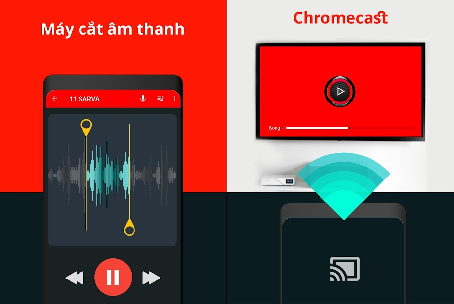 Screenshots Music Player - Trình phát nhạc hot nhất hiện nay