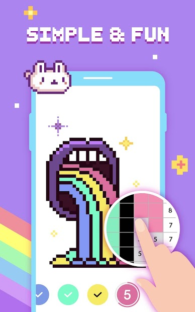 Screenshots Paint by Number - Ứng dụng tô màu theo số Pixel trên điện thoại