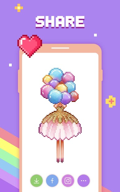 Screenshots Paint by Number - Ứng dụng tô màu theo số Pixel trên điện thoại