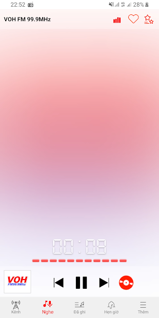 Screenshots Radio Việt Nam - Nghe đài VOV trực tuyến