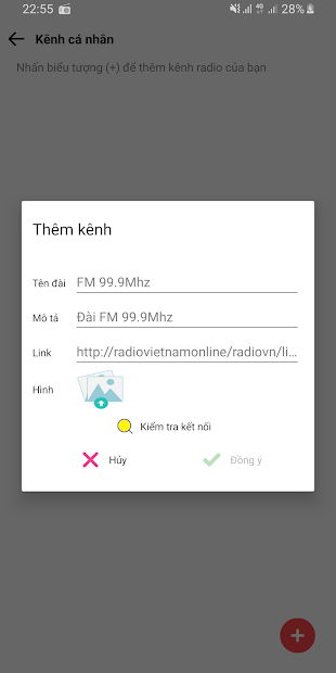 Screenshots Radio Việt Nam - Nghe đài VOV trực tuyến