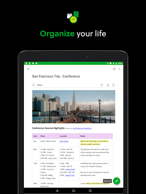download evernote cho android download evernote cho android