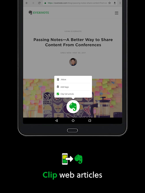 download evernote cho android