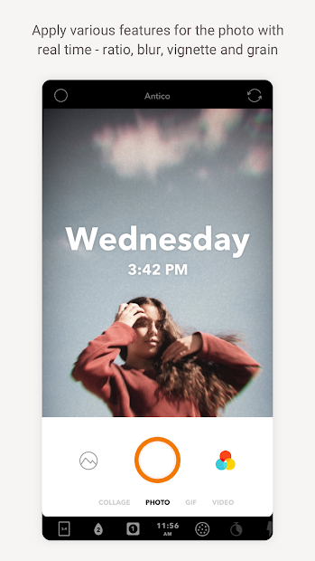 Screenshots Retrica - Ứng dụng chụp ảnh selfie với bộ lọc màu sắc độc đáo