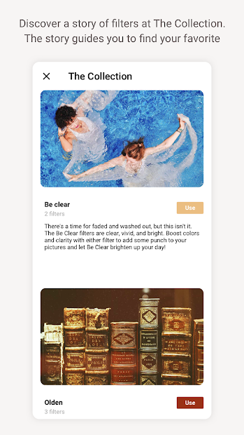 Screenshots Retrica - Ứng dụng chụp ảnh selfie với bộ lọc màu sắc độc đáo