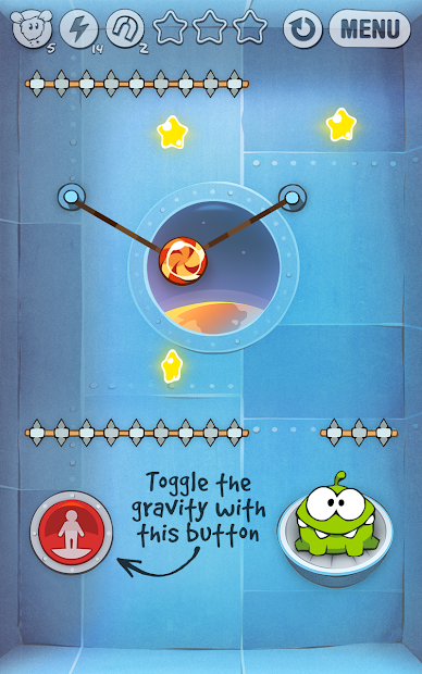 Screenshots Cut the Rope full free - Ếch xanh ăn kẹo | Game giải trí cực vui