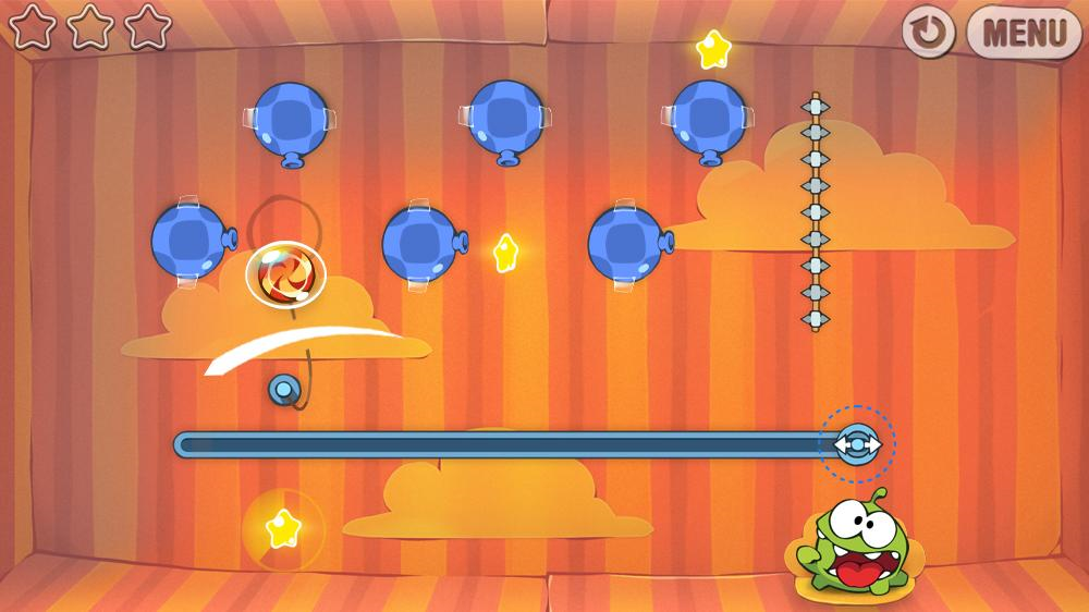 Screenshots Cut the Rope full free - Ếch xanh ăn kẹo | Game giải trí cực vui