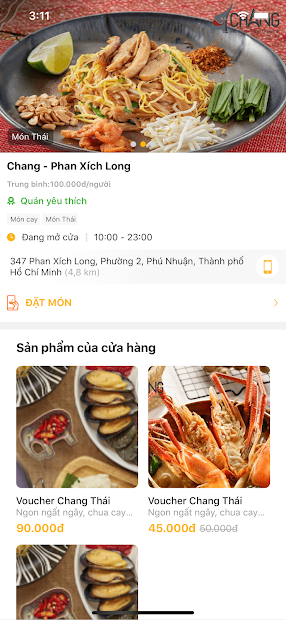 Screenshots Utop - Ứng dụng đặt đồ ăn, mua vé xem phim, nạp thẻ điện thoại, mua sắm, làm đẹp online tiện lợi.