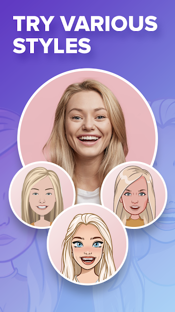 Screenshots Mirror - Tạo khuôn mặt của bạn thành nhân vật hoạt hình