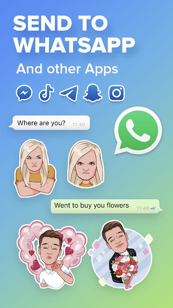 Screenshots Mirror - Tạo khuôn mặt của bạn thành nhân vật hoạt hình