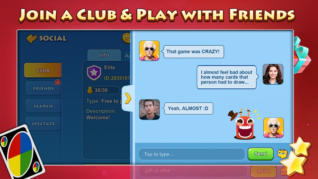 Screenshots Uno! - Game đánh bài chia rẽ tình bạn