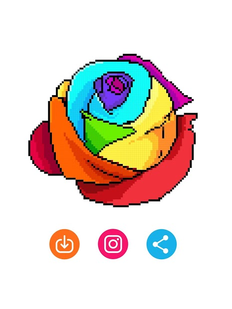 Screenshots Color by Number - Tô màu theo các con số có sẵn trên điện thoại