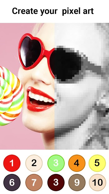 Screenshots Color by Number - Tô màu theo các con số có sẵn trên điện thoại