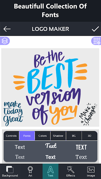 Screenshots Logo Maker - Tạo logo miễn phí trên điện thoại