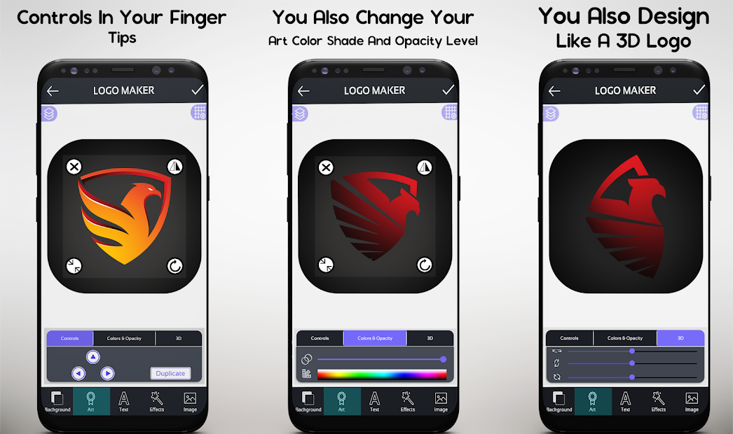 Screenshots Logo Maker - Tạo logo miễn phí trên điện thoại