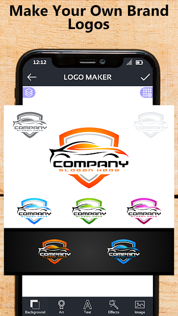 Screenshots Logo Maker - Tạo logo miễn phí trên điện thoại