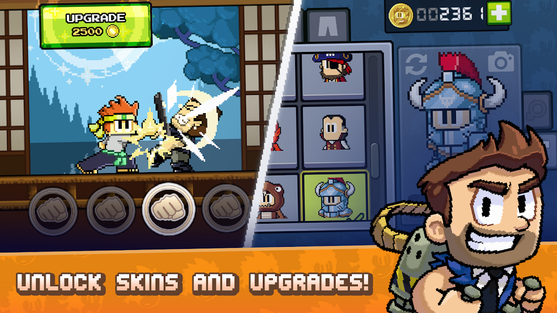 Screenshots Dan the Man - Cuộc phiêu lưu hài hước | Game nhập vai