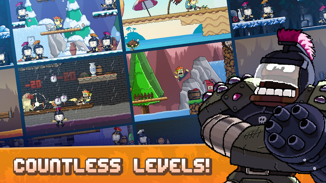 Screenshots Dan the Man - Cuộc phiêu lưu hài hước | Game nhập vai