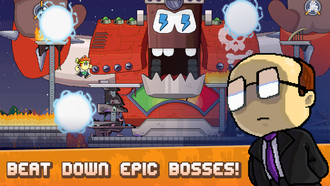 Screenshots Dan the Man - Cuộc phiêu lưu hài hước | Game nhập vai