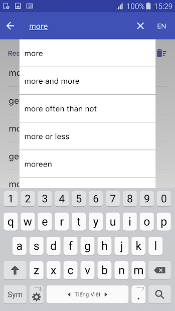 Screenshots Từ Điển Anh Việt , Từ Điển Việt Anh - Tra từ điển Offline miễn phí