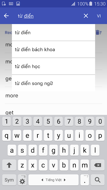 Screenshots Từ Điển Anh Việt , Từ Điển Việt Anh - Tra từ điển Offline miễn phí