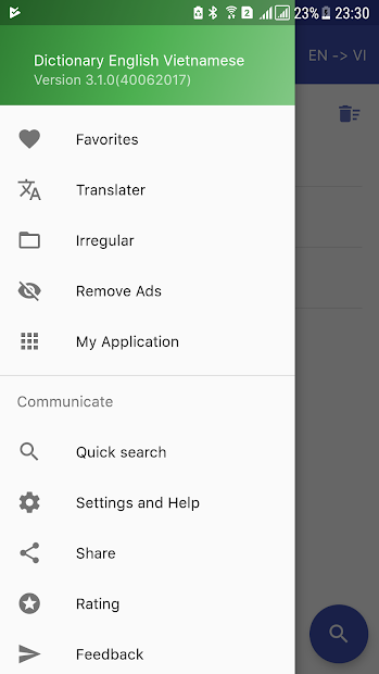 Screenshots Từ Điển Anh Việt , Từ Điển Việt Anh - Tra từ điển Offline miễn phí