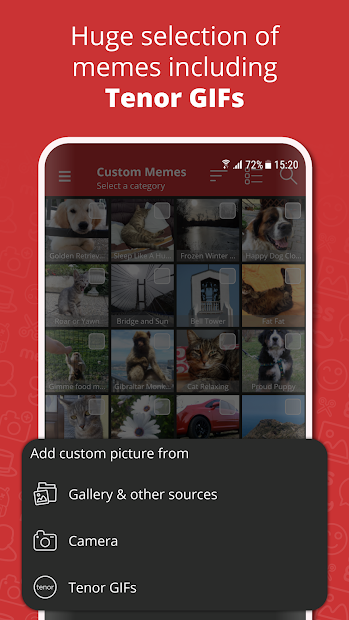 Screenshots Meme Generator Free -  Chế ảnh Meme hài hước miễn phí