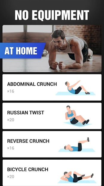 Screenshots Six Pack in 30 Days - Abs Workout: bài tập cơ bụng 6 múi trong 30 ngày