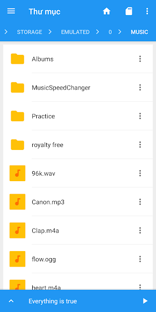 Screenshots Music Speed Changer - Ứng dụng chỉnh tốc độ nhạc, âm thanh miễn phí