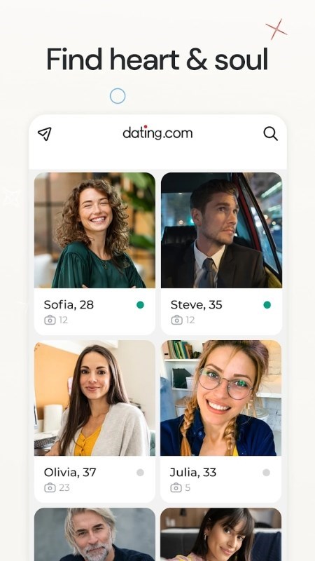 Screenshots Dating.com - Ứng dụng hẹn hò, trò chuyện, tìm người yêu online