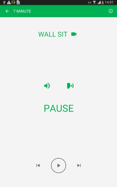 Screenshots 7 Minute Workout -  Bài tập thể dục giảm cân, giảm mỡ 7 phút mỗi ngày