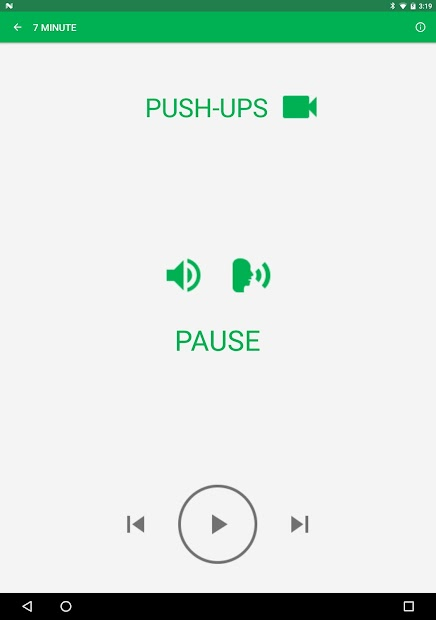 Screenshots 7 Minute Workout -  Bài tập thể dục giảm cân, giảm mỡ 7 phút mỗi ngày