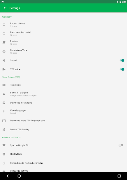 Screenshots 7 Minute Workout -  Bài tập thể dục giảm cân, giảm mỡ 7 phút mỗi ngày