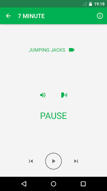 Screenshots 7 Minute Workout -  Bài tập thể dục giảm cân, giảm mỡ 7 phút mỗi ngày