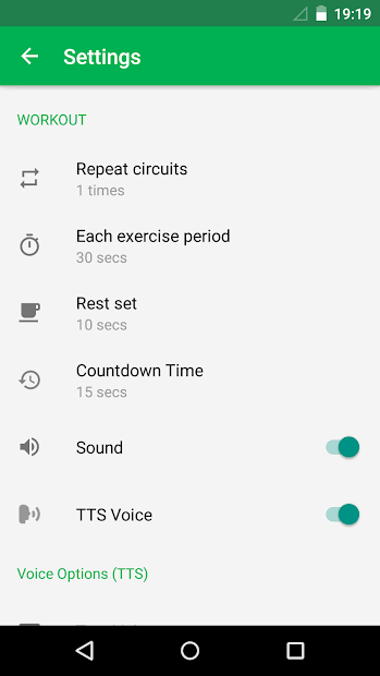 Screenshots 7 Minute Workout -  Bài tập thể dục giảm cân, giảm mỡ 7 phút mỗi ngày
