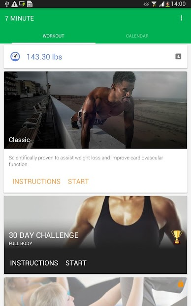 Screenshots 7 Minute Workout -  Bài tập thể dục giảm cân, giảm mỡ 7 phút mỗi ngày